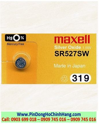 Maxell SR527SW, Maxell 319